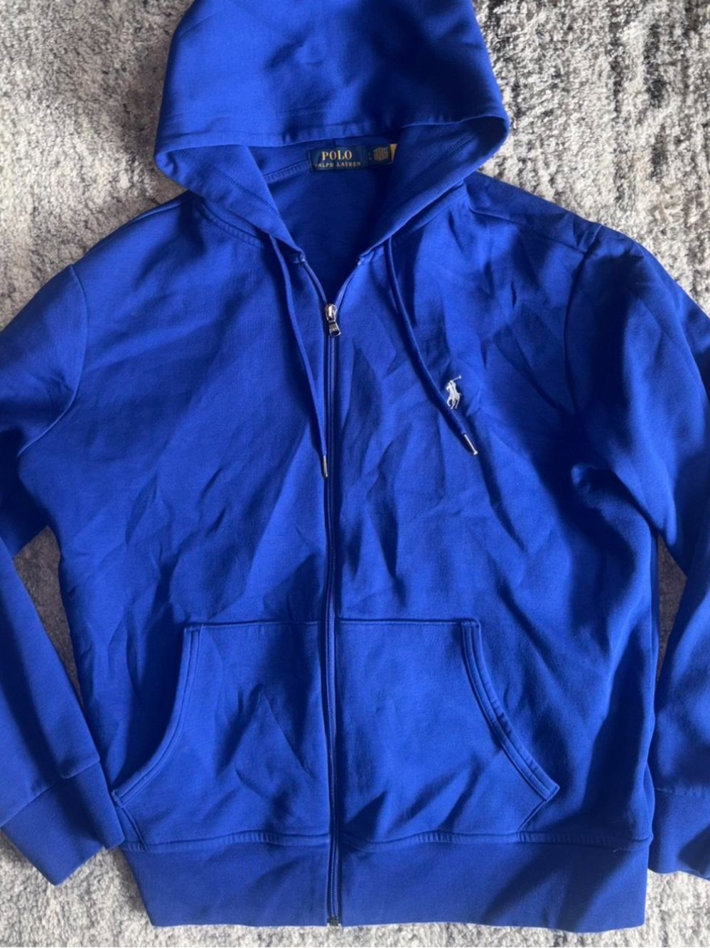 Polo by Ralph Lauren Blue Full-Zip Hoodie